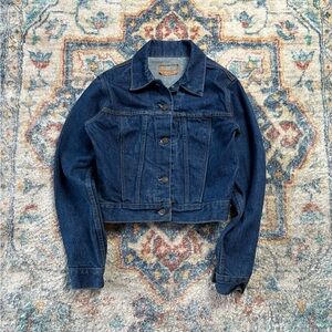 Vintage 80s Levi’s Darkwash Denim Jacket Small
